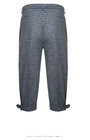 Plus Fours in Blue/Grey Check