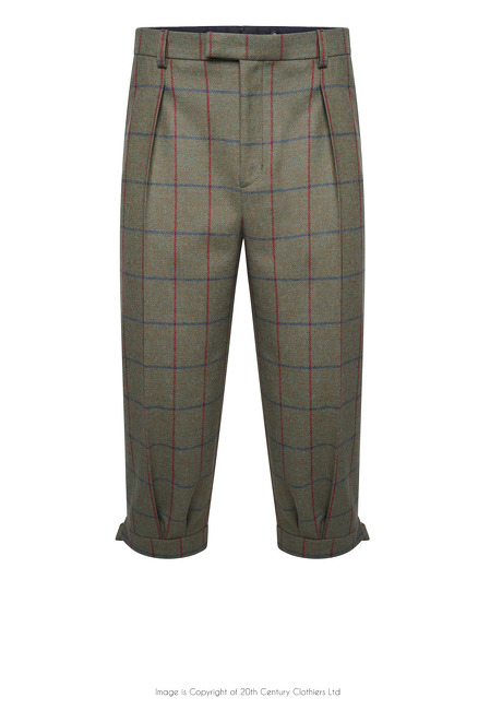 Plus Fours in Green Check