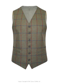 Classic Waistcoat - Green Check