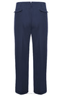 Peg Trousers in Navy Twill