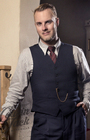 Classic Waistcoat - Navy Twill